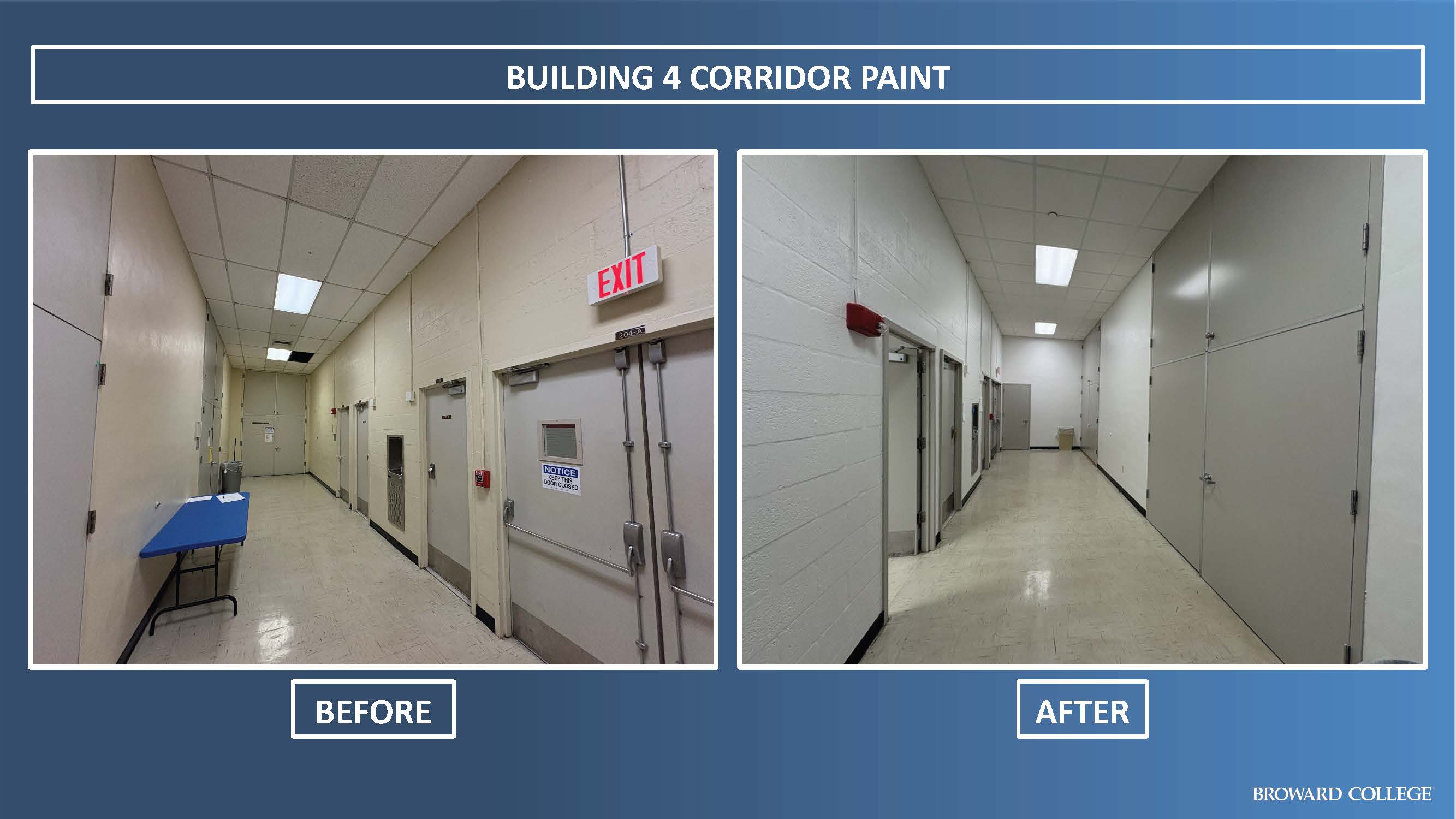 2025 Building 4 Corridor Pain