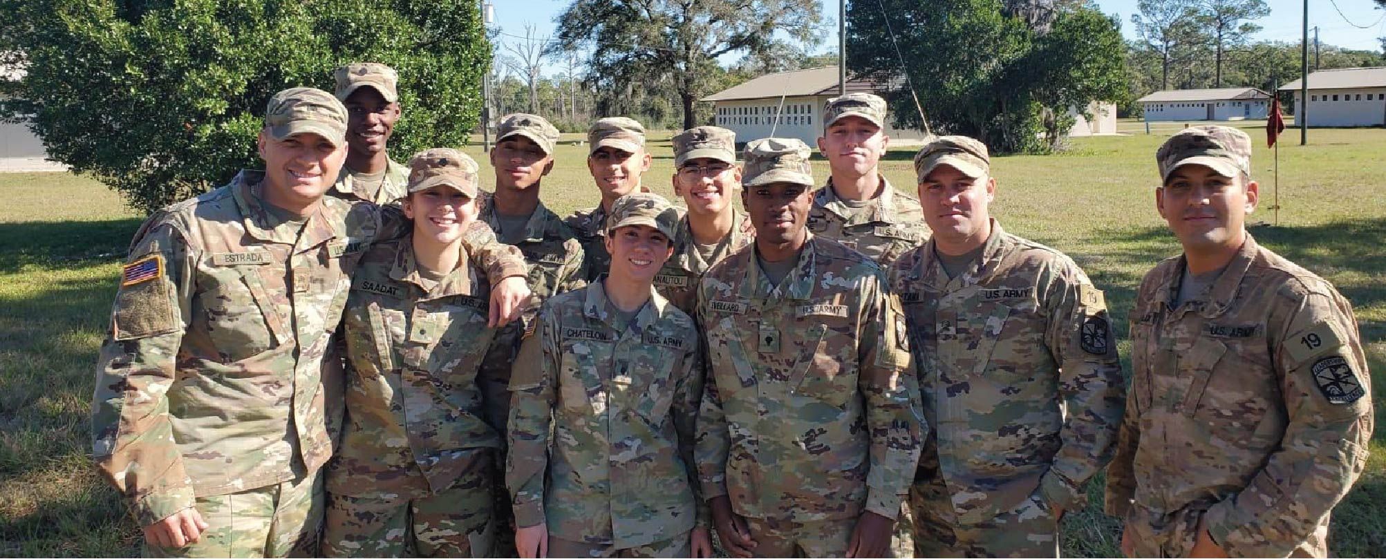 army rotc group