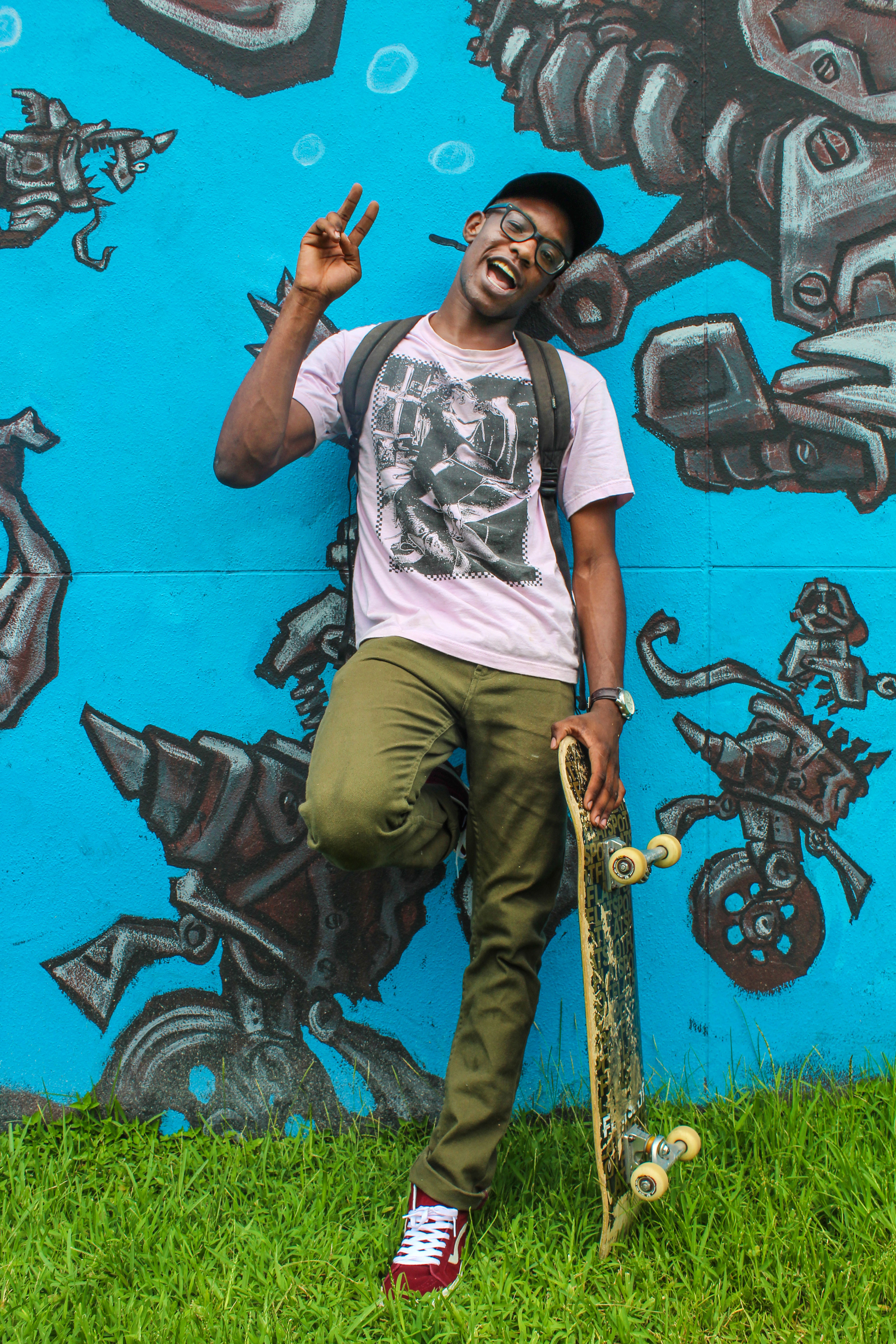 Broward College - Boy with Skateboard