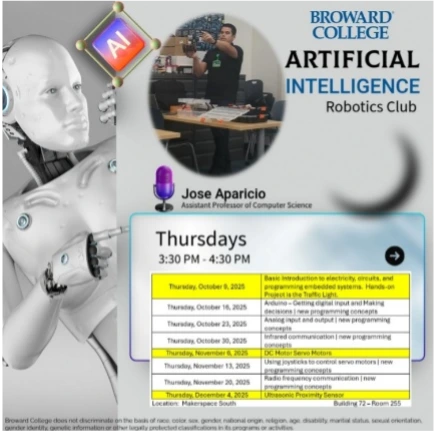AI & Robotics Club Flyer