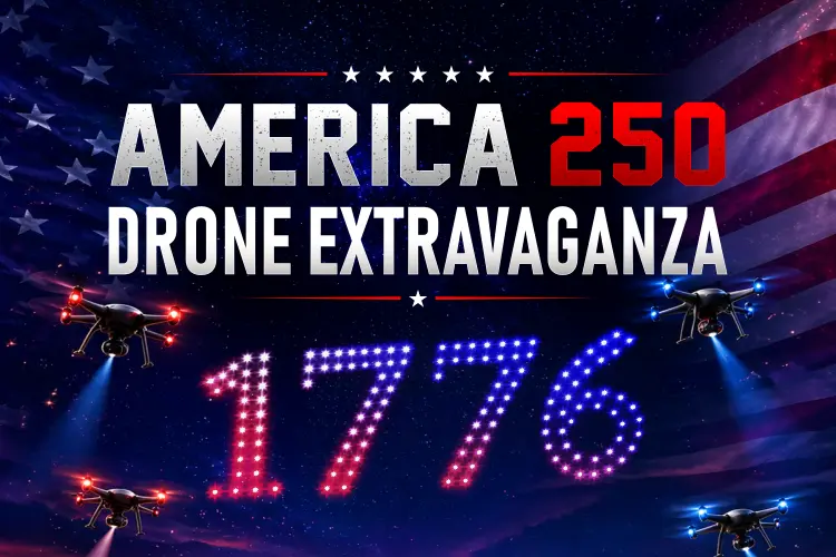 America 250 Drone Extravaganza Banner