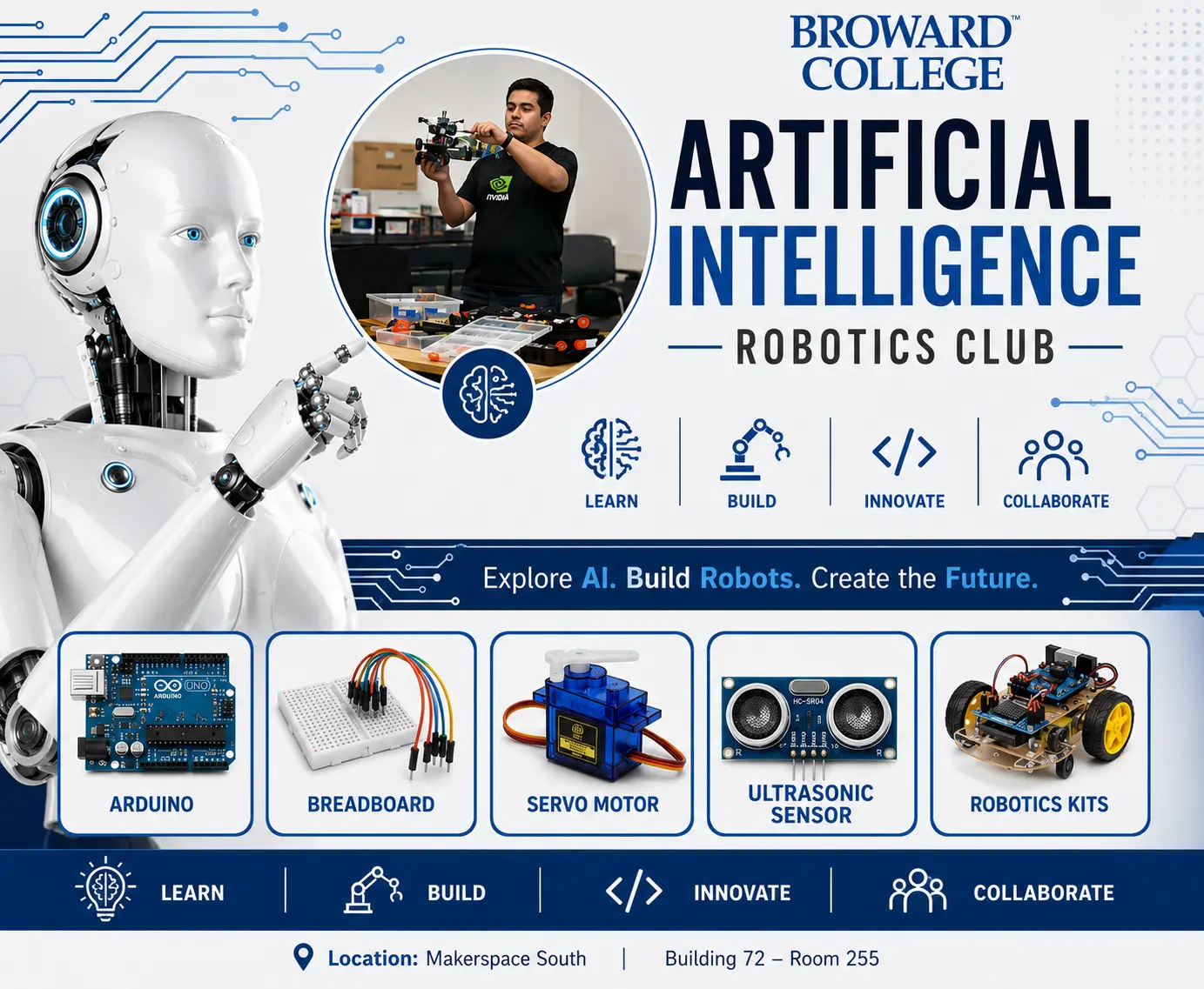 AI & Robotics Club Flyer