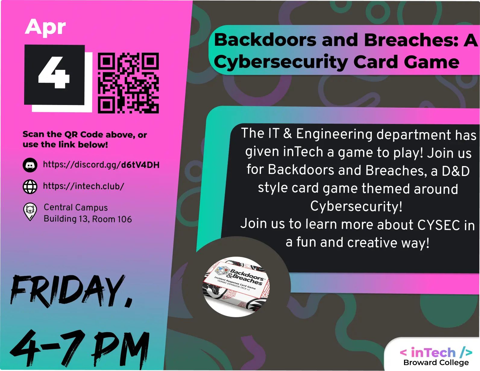 Backdoor and Breaches Event