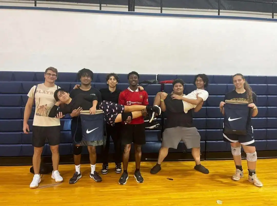 volleyball, second place: Block Party